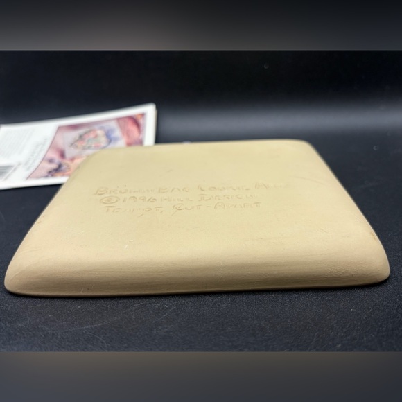 1996 Brown Bag Cookie & Craft Mold Hill Design Teapot Pattern Mold with Tags NWT - Picture 9 of 14